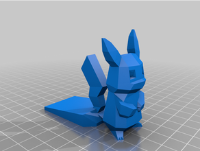 Pikachu Türstopper 3d print model - Mito3D
