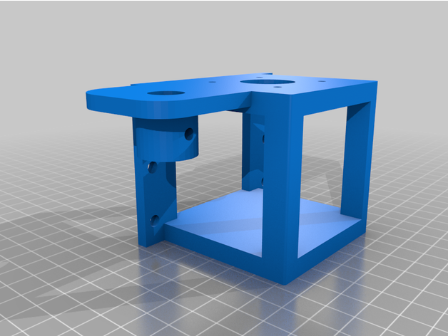soporte para motor nema 3D print model - Mito3D