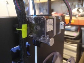 makerbot replicador 2x Bowden extrusora soporte 3d print model - Mito3D