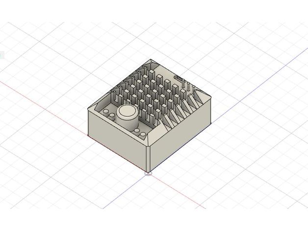 Esc hobbywing carrera rapida 1080 controlador velocidad regulador 3D print model - Mito3D