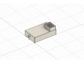 receptor flysky gr 3e empable dedo recipiente modelo rc escala 3d print model - Mito3D