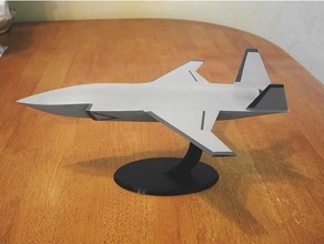 boeing loyal wingman drone 3d print model - Mito3D