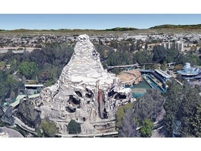 Disneyland Matterhorn Disney parklar 3d print model - Mito3D