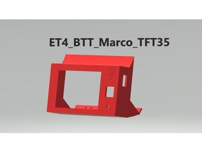 Netz et4 Bigtreetech tft35 Rahmen anetet4 skr v3 3d print model - Mito3D