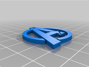 avengers keychain marvel mcu 3d print model - Mito3D