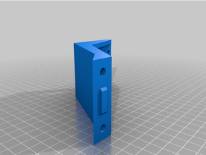 kossel extruder holder 3d print model - Mito3D