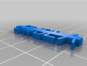 Owsla anahtarlık 3d print model - Mito3D