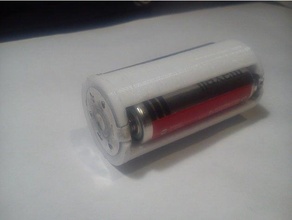 3x1 5aa box battery holder flashlight 3d print model - Mito3D