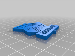 virtuspro porte clés Puissance pro 3d print model - Mito3D