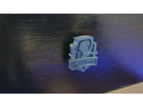Hogwarts Schublade ziehen Harry Potter Töpfer Knopf 3d print model - Mito3D