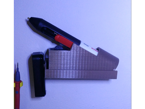 Bosch gluant mur titulaire soutien 3d print model - Mito3D