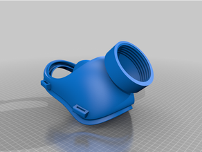 Gas Maske 3d print model - Mito3D