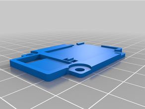 unificare vtx crsf nano titolare supporto fuoco incrociato rx cucchiai 3d print model - Mito3D