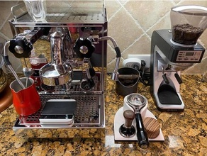 e61 grouphead espresso station 58mm holders 3d print model - Mito3D