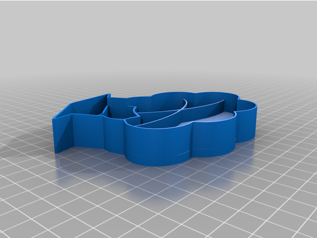 graduación Galleta cortador 3D print model - Mito3D