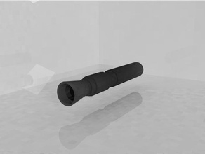 pistola barril 3d print model - Mito3D