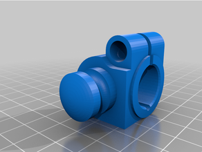 camera tripod mid-joint replacement mount slik 800g fixer 3d print model - Mito3D