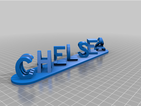 Chelsea Majorzs personalizado 3d print model - Mito3D