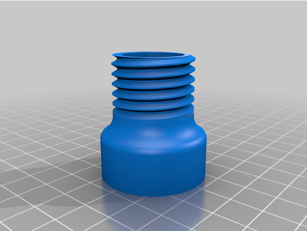 şişe adaptör miracle gro sıvı yem püskürtücü mucize büyümek 3D print model - Mito3D