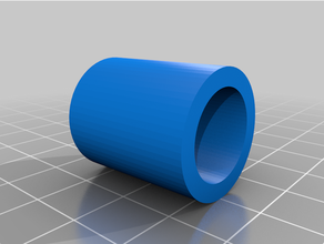 personalizado cloruro polivinilo tubo 3d print model - Mito3D