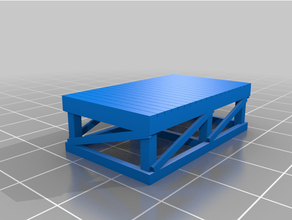 customized model loading dock optional ramp steps 3d print model - Mito3D