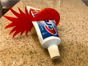 pineapple toothpaste squeezer 3d print model - Mito3D