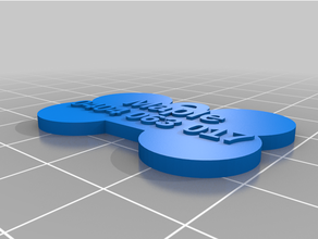 maple tag customized 3d print model - Mito3D