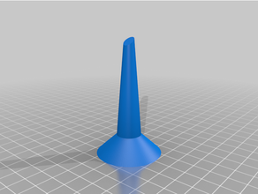 small funnel 6mm opening customized 3d print model - Mito3D