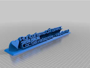 di gravando personalizado 3d print model - Mito3D