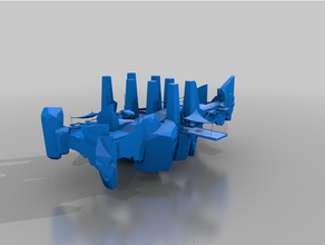 diorama features - terrain 40k aos dnd 3d print model - Mito3D