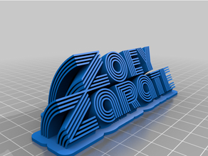zoey pree Pikachu personalizzato 3d print model - Mito3D