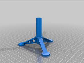 personalizzato razzo Schermo In piedi parametrico 3d print model - Mito3D