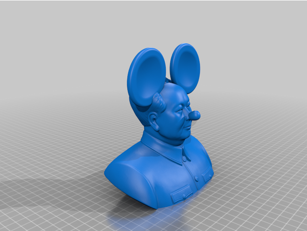 mickey mao 3D print model - Mito3D