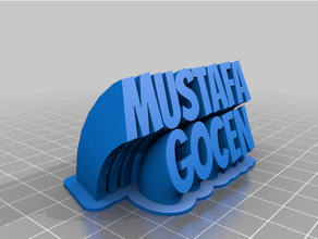 etichetta 2 personalizzato 3d print model - Mito3D