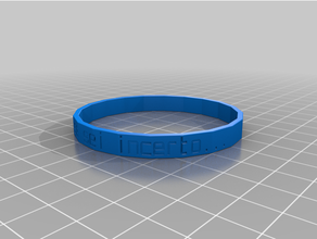 customized ring band creation script - mm sizes customizer 3d print model - Mito3D