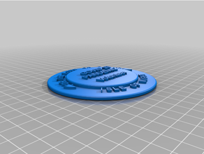 Covid 19 Medaille 3d print model - Mito3D