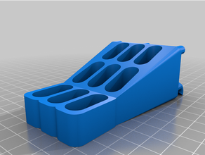 file holder 3x3 customized 3d print model - Mito3D