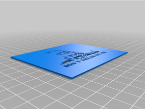 huella personalizado 3d print model - Mito3D