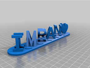imra nasrin angepasst 3d print model - Mito3D