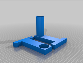 prus filament spool stand 3d print model - Mito3D