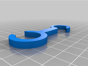 customized highly s-hook 3d print model - Mito3D