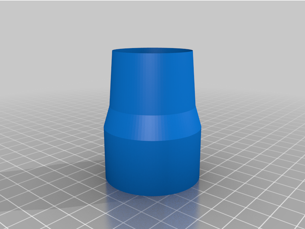 serra adaptador 3D print model - Mito3D