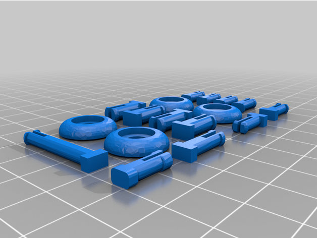 özelleştirilmiş sınırsız kol v21 Pietro Şeker 3D print model - Mito3D