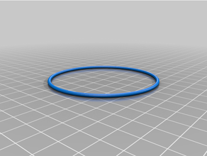 parametric o-ring torus customized 3d print model - Mito3D