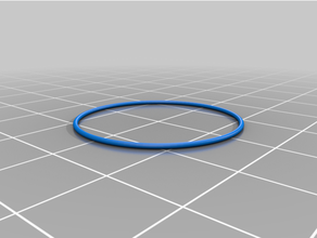 o-ring torus customized 3d print model - Mito3D