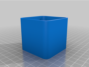 personalizado pequeno desperdício cesta 3d print model - Mito3D