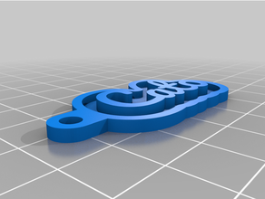 clé chaîne cato personnalisé 3d print model - Mito3D