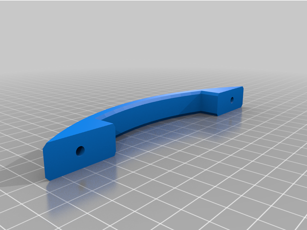 maniglia personalizzato 3D print model - Mito3D