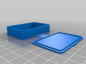 nilay's customized case rectangular 3d print model - Mito3D