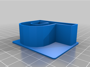 letterp cookie cutter personnalisé 3d print model - Mito3D